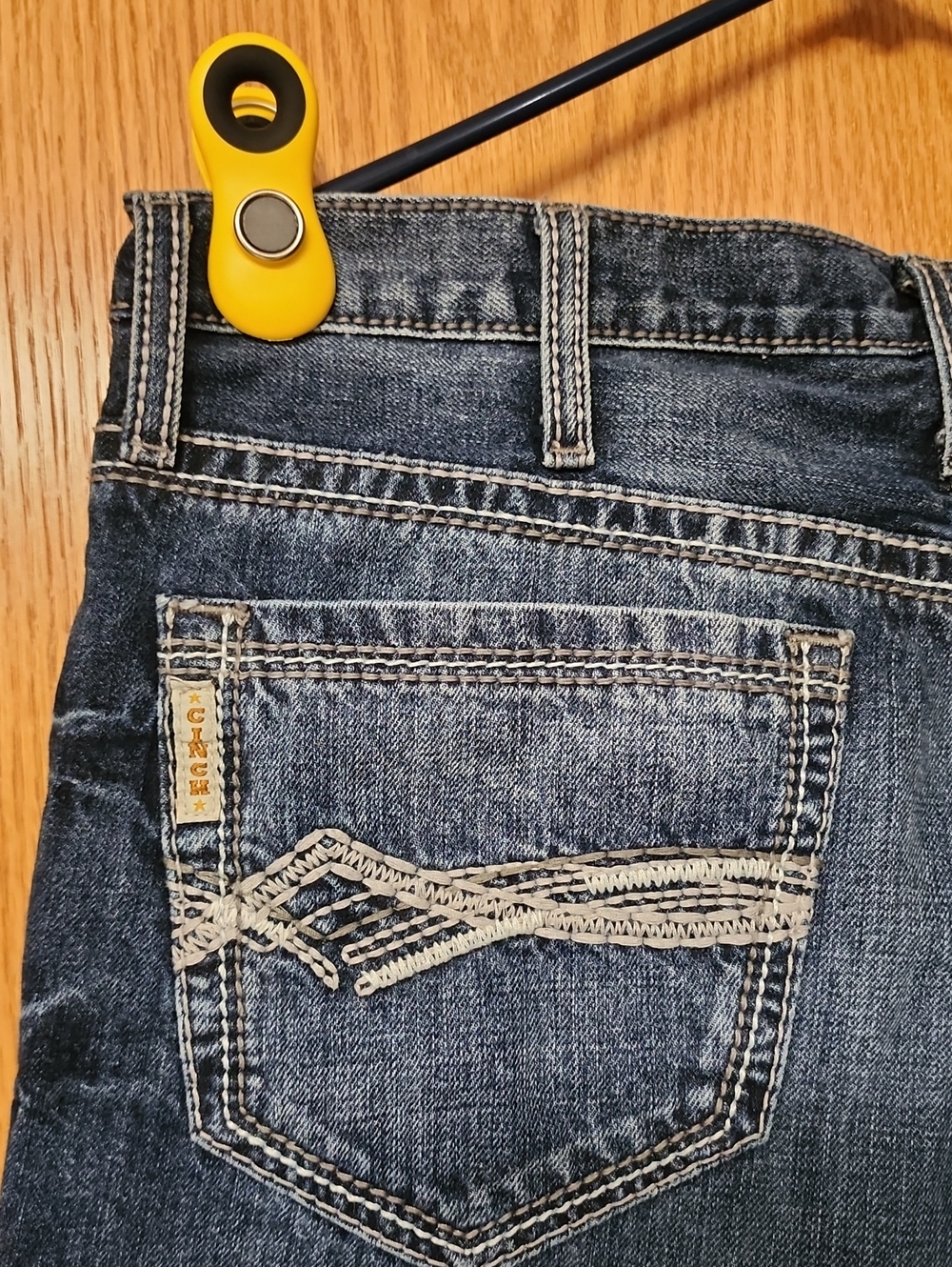 Cinch Grant western jeans mens 35x32 number 2009 - Picture 4 of 7